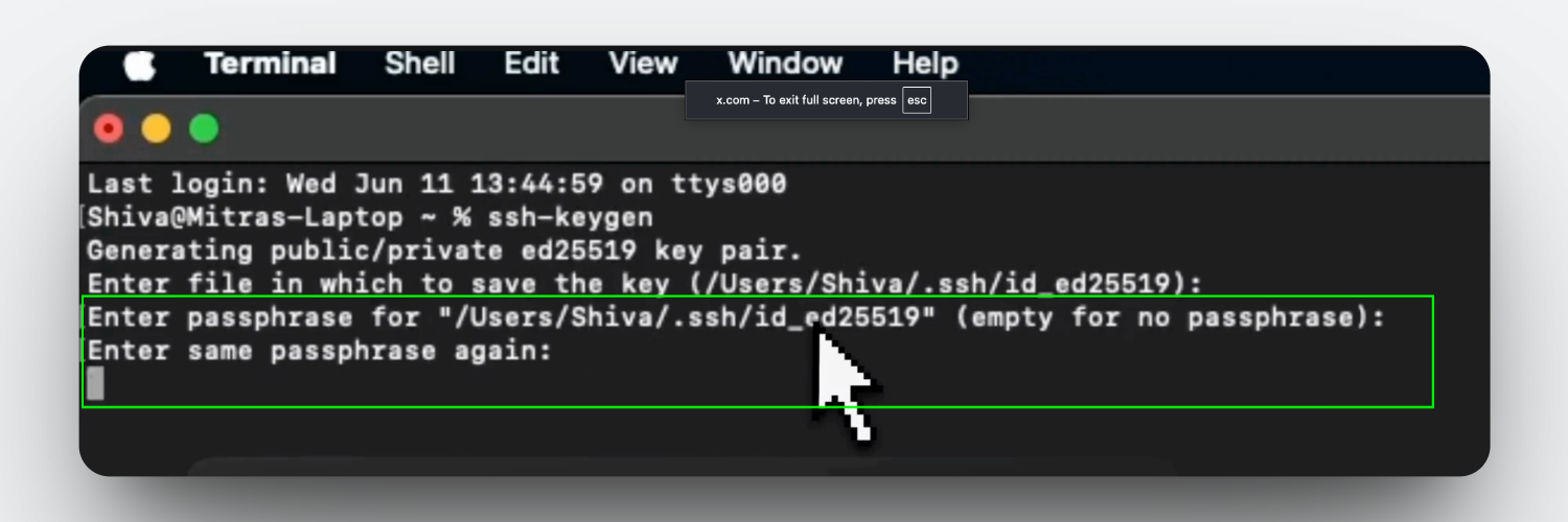 SSH Passphrase